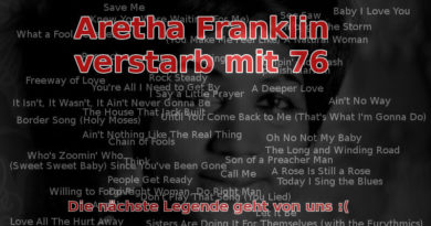 Aretha Franklin verstorben