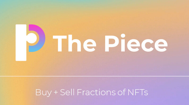 The Piece - NFTs (auf-)teilen und verkaufen
